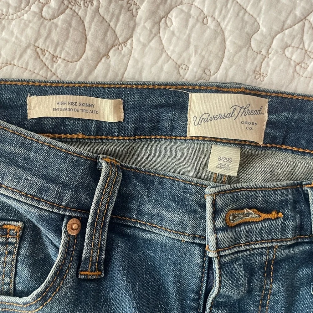 Universal Thread High Rise Skinny Jeans - Picture 3 of 3